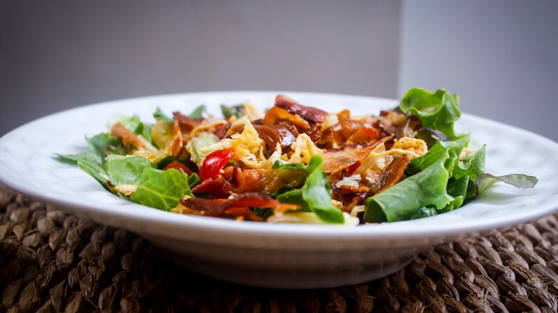 Dions House Garden Salad with fresh greens